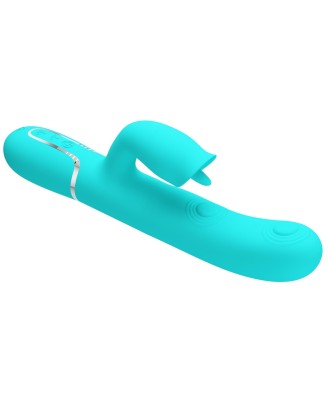 PRETTY LOVE - Gigi light blue, 7 thumping functions 7 licking modes