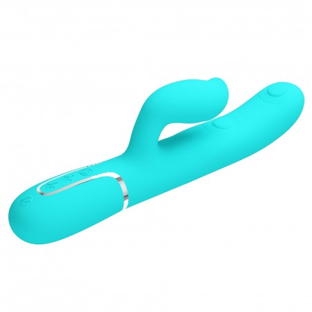 PRETTY LOVE - Gigi light blue, 7 thumping functions 7 licking modes