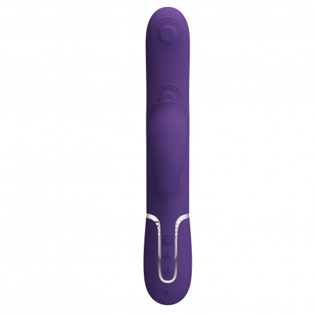PRETTY LOVE - Gigi dark purple, 7 thumping functions 7 licking modes
