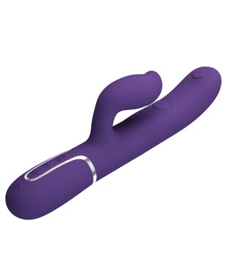 PRETTY LOVE - Gigi dark purple, 7 thumping functions 7 licking modes