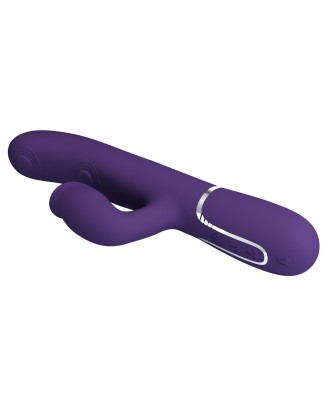 PRETTY LOVE - Gigi dark purple, 7 thumping functions 7 licking modes