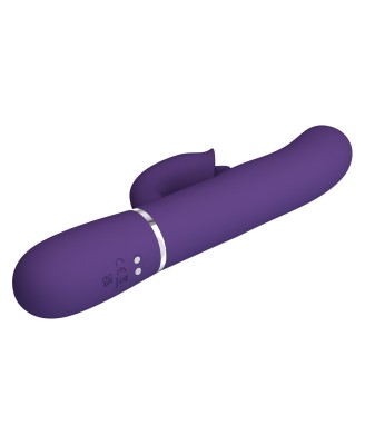 PRETTY LOVE - Gigi dark purple, 7 thumping functions 7 licking modes
