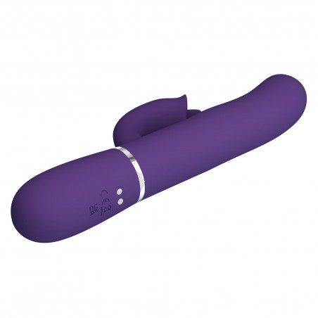 PRETTY LOVE - Gigi dark purple, 7 thumping functions 7 licking modes