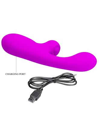 PRETTY LOVE - Skylar Purple, 10 vibration functions 9 speed levels 10 thumping functions