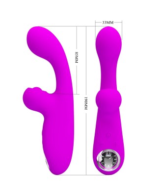 PRETTY LOVE - Skylar Purple, 10 vibration functions 9 speed levels 10 thumping functions