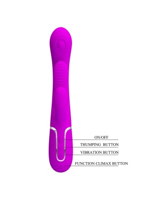 PRETTY LOVE - Shonia Purple, Twinkled Tenderness, 7 thumping functions 7 vibration functions