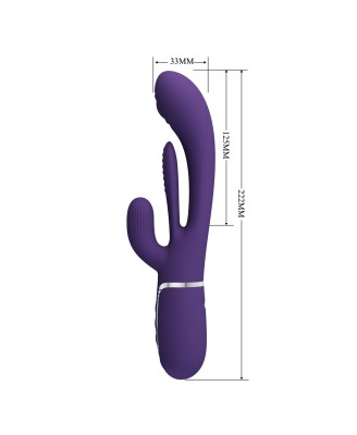 PRETTY LOVE - Shonia Dark Purple, Twinkled Tenderness, 7 thumping functions 7 vibration functions