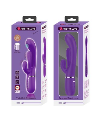 PRETTY LOVE - Shonia Dark Purple, Twinkled Tenderness, 7 thumping functions 7 vibration functions