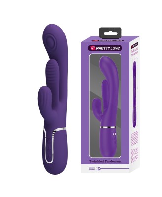 PRETTY LOVE - Shonia Dark Purple, Twinkled Tenderness, 7 thumping functions 7 vibration functions