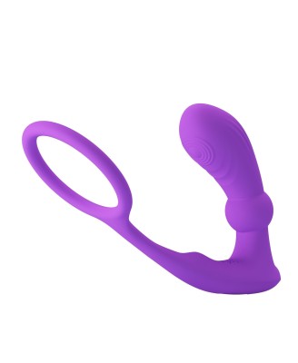 PRETTY LOVE - Warren Purple, Wireless remote control 12 pulse wave settings 12 vibration functions