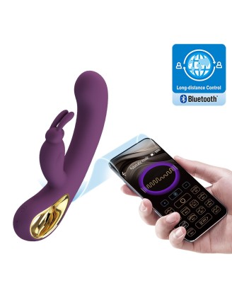 PRETTY LOVE - Liam purple, 12 vibration functions Mobile APP Long-distance Control