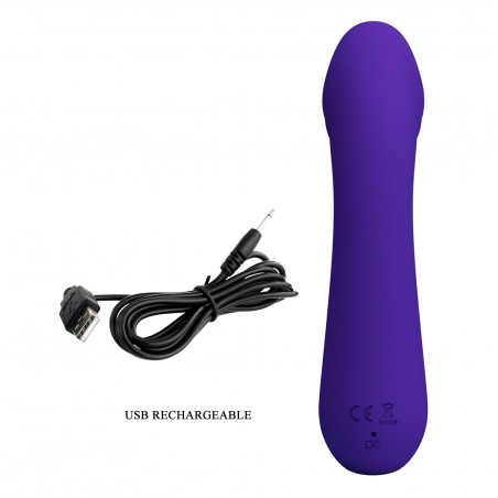 PRETTY LOVE - Cetus dark Purple, Memory function 12 vibration functions