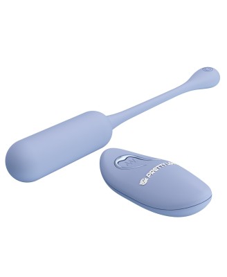 PRETTY LOVE - LECHIES  Dream chaser 5, Blue, Wireless remote control 12 vibration functions Memory function