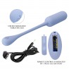 PRETTY LOVE - LECHIES  Dream chaser 5, Blue, Wireless remote control 12 vibration functions Memory function