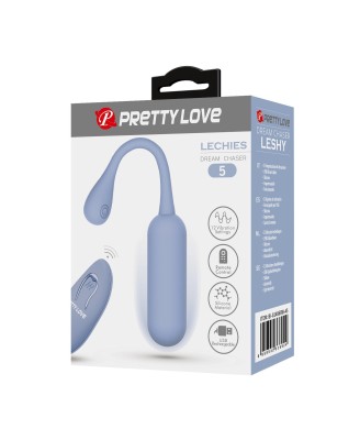 PRETTY LOVE - LECHIES  Dream chaser 5, Blue, Wireless remote control 12 vibration functions Memory function