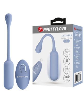 PRETTY LOVE - LECHIES  Dream chaser 5, Blue, Wireless remote control 12 vibration functions Memory function