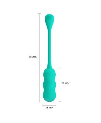 PRETTY LOVE - LESHY Dream Chaser 4, Green, 12 vibration functions Wireless remote control