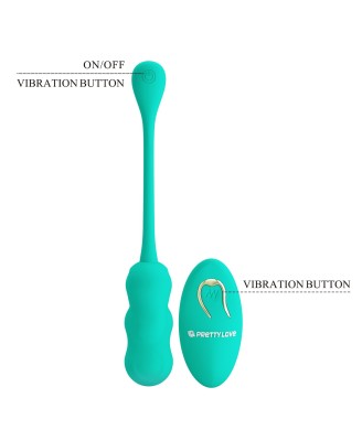 PRETTY LOVE - LESHY Dream Chaser 4, Green, 12 vibration functions Wireless remote control