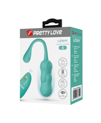 PRETTY LOVE - LESHY Dream Chaser 4, Green, 12 vibration functions Wireless remote control