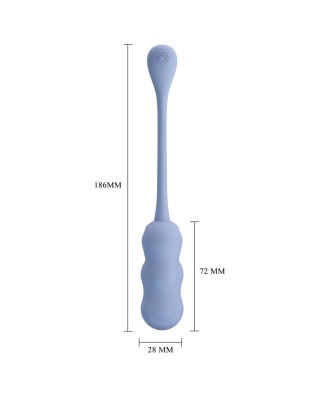 PRETTY LOVE - LESHY Dream Chaser 4, Blue, 12 vibration functions Wireless remote control