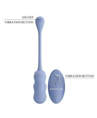 PRETTY LOVE - LESHY Dream Chaser 4, Blue, 12 vibration functions Wireless remote control
