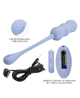 PRETTY LOVE - LESHY Dream Chaser 4, Blue, 12 vibration functions Wireless remote control