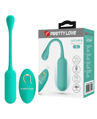 PRETTY LOVE - LECHIES  Dream chaser 5, Green, Wireless remote control 12 vibration functions Memory function
