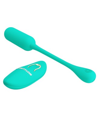 PRETTY LOVE - LECHIES  Dream chaser 5, Green, Wireless remote control 12 vibration functions Memory function