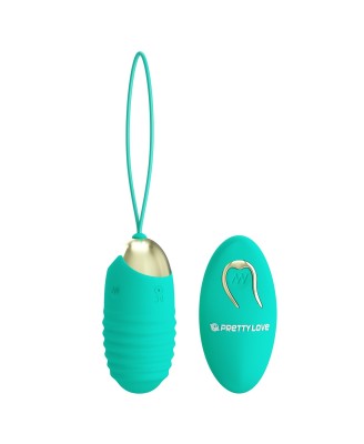 PRETTY LOVE - JESSICA Dream chaser 3, Green, Wireless remote control 12 vibration functions