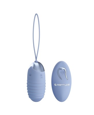 PRETTY LOVE - JESSICA Dream chaser 3, Blue, Wireless remote control 12 vibration functions