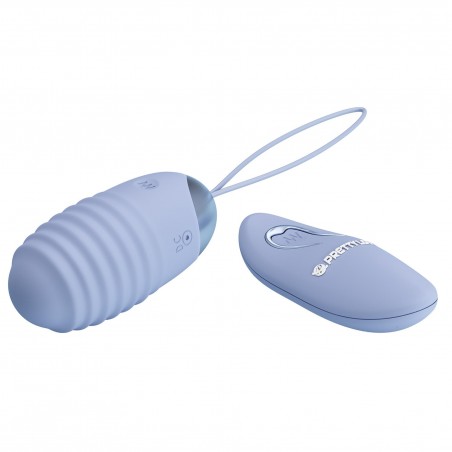 PRETTY LOVE - JESSICA Dream chaser 3, Blue, Wireless remote control 12 vibration functions