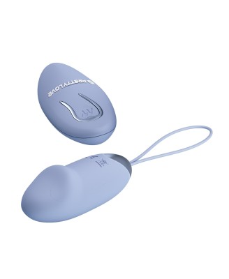 PRETTY LOVE - JULIA Dream chaser 2, Blue, Wireless remote control 12 vibration functions
