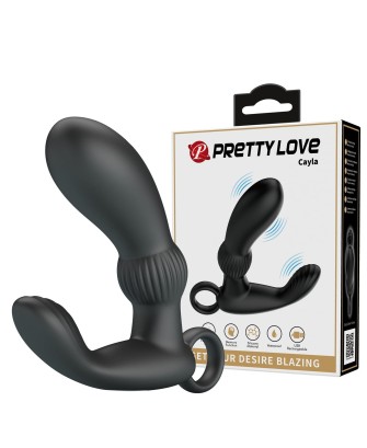 PRETTY LOVE - Cayla - Czarny - Masażer Prostaty