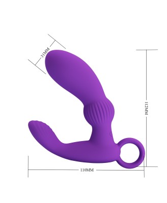 PRETTY LOVE - Cayla purple, 12 vibration functions Memory function