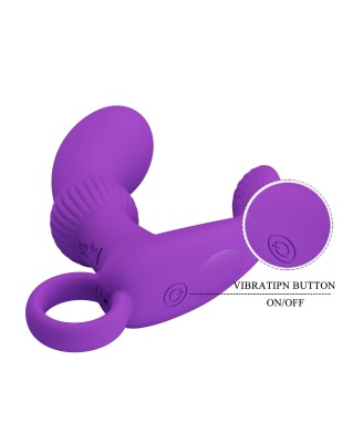 PRETTY LOVE - Cayla purple, 12 vibration functions Memory function
