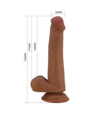 PRETTY LOVE - TALLEN 8.7"(220mm) Sliding Skin Series TPR, Suction base