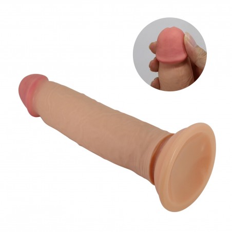 PRETTY LOVE - KEON 8.4"(214mm) Sliding Skin Series TPR, Suction base Bendable
