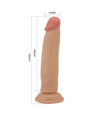 PRETTY LOVE - KEON 8.4"(214mm) Sliding Skin Series TPR, Suction base Bendable