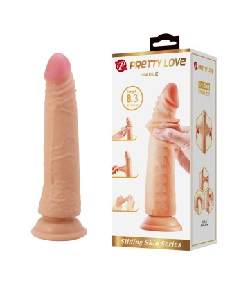 PRETTY LOVE - KABLE 21cm - Realistyczne Dildo - Cieliste