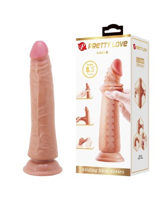 PRETTY LOVE - KABLE 21cm - Realistyczne Dildo - Ciemno Cieliste