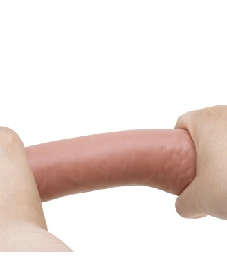 PRETTY LOVE - KABLE 21cm - Realistyczne Dildo - Ciemno Cieliste