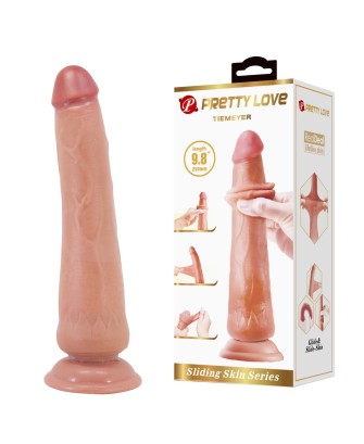 PRETTY LOVE - TIEMEYER 25cm - Realistyczne Dildo - Ciemno Cieliste