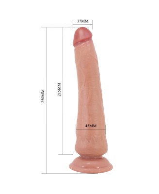 PRETTY LOVE - TIEMEYER 25cm - Realistyczne Dildo - Ciemno Cieliste