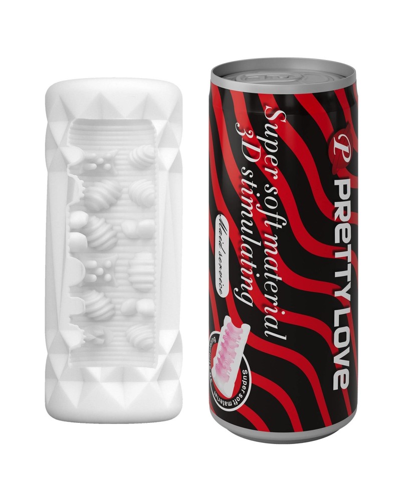 PRETTY LOVE - Masturbator Maid service, Super soft material, 3D stimulating