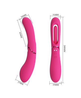 ROMANCE - Lexie, 7 vibration functions, 4 wiggling settings
