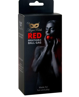 Red Breathable Ball Gag