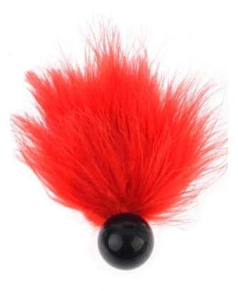 Tickler with Ball Red