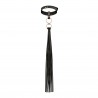 Rosy Gold - Collar with Flogger - Black