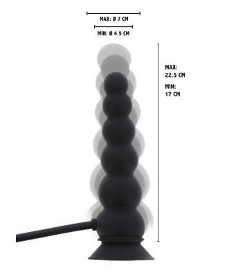 Hidden Desire Extreme Inflatable Suction Base Plug - Expert