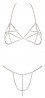Bra Set Chain Gold